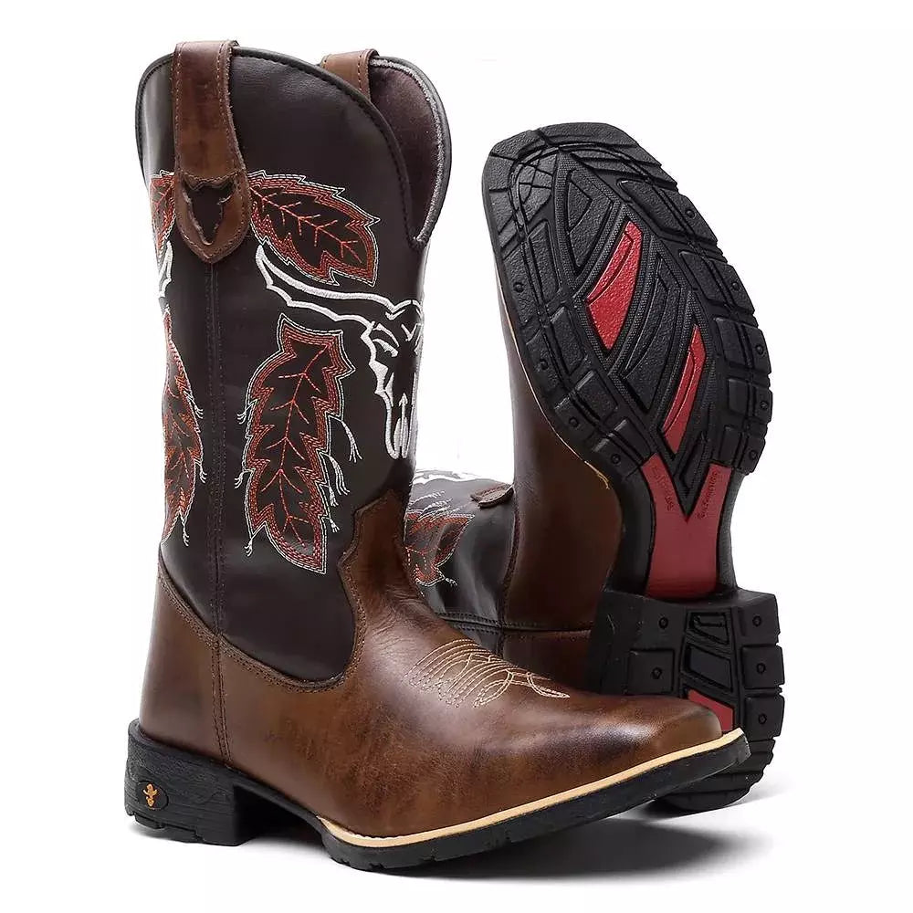 Bota Texana Masculina "Cara de Boi" - Esporatto