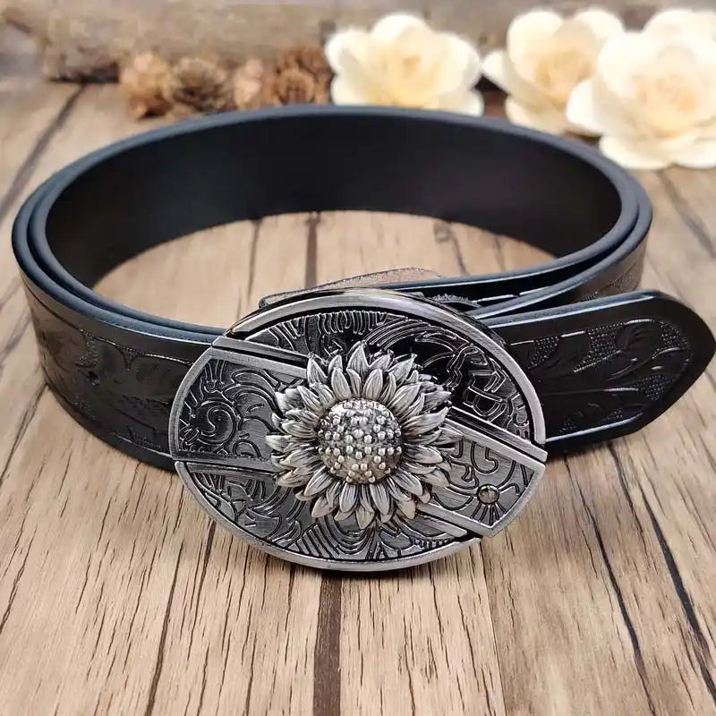 Fivela Girassol com Canivete Secreto - Esporatto