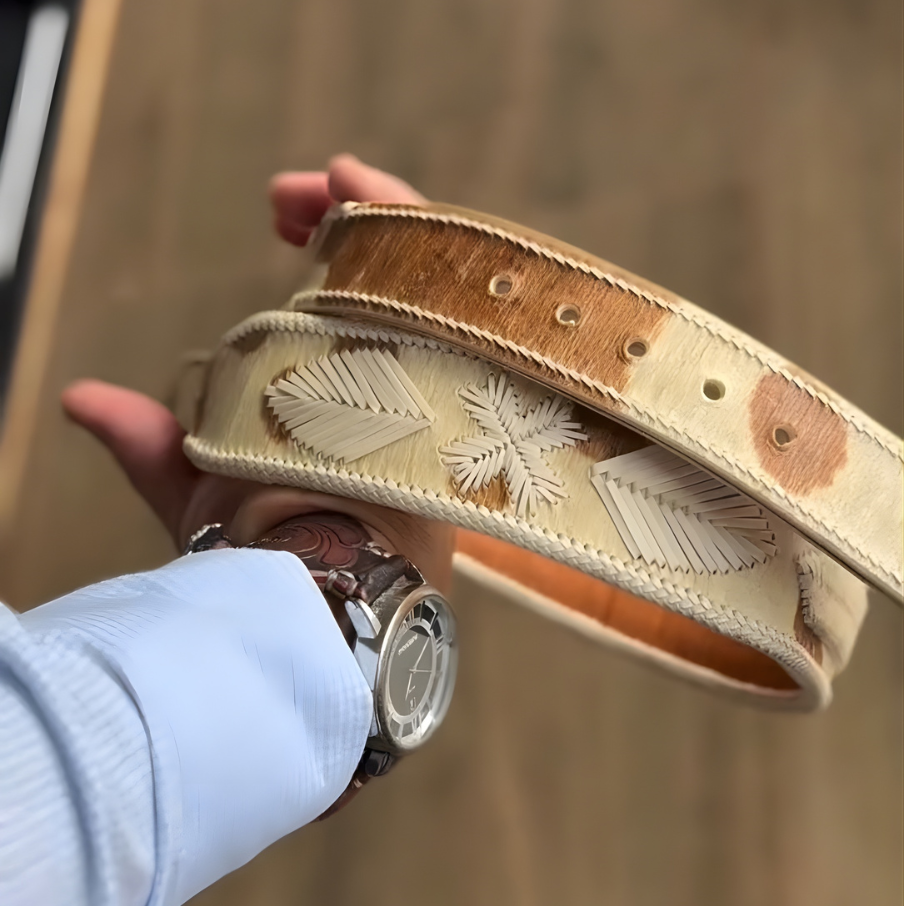 Cinto Couro cru - edição barretao