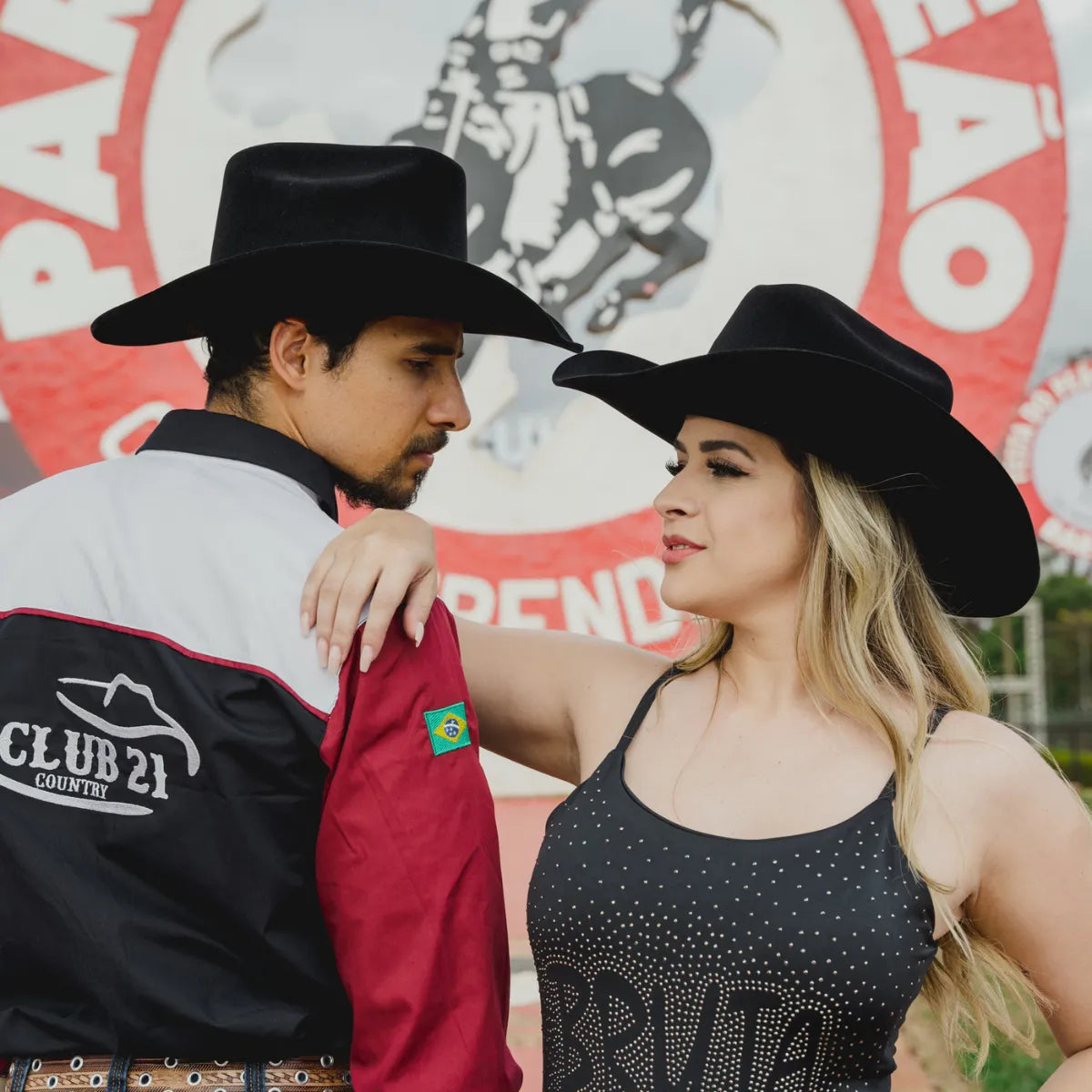 Chapéu Country Americano Cowboy Rodeio Barretos Sertanejo