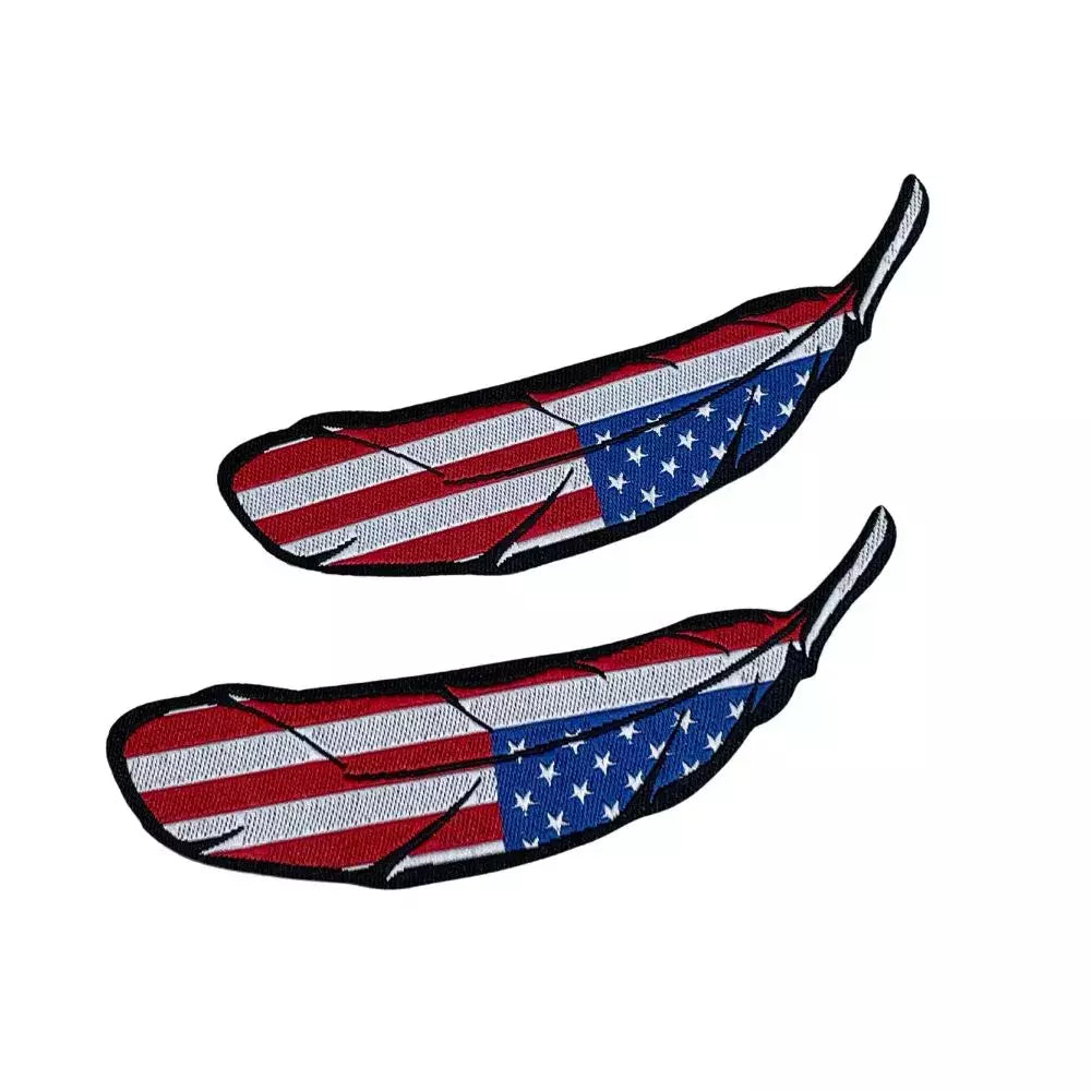 Adesivo para Chapéu Pena Eua